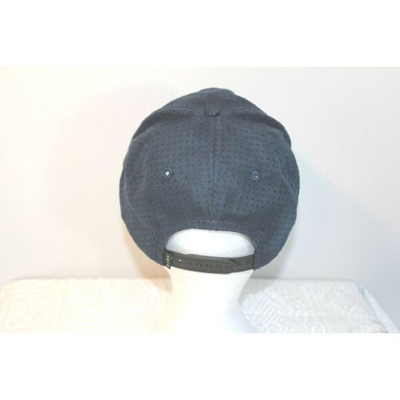 King Apparel Mens Cap Hat Adjustable Snapback Navy Perforated Reign Supreme - Picture 5 of 8